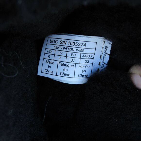 UGG Australia Sutter Women's Boots in Black - Picture 8 of 8